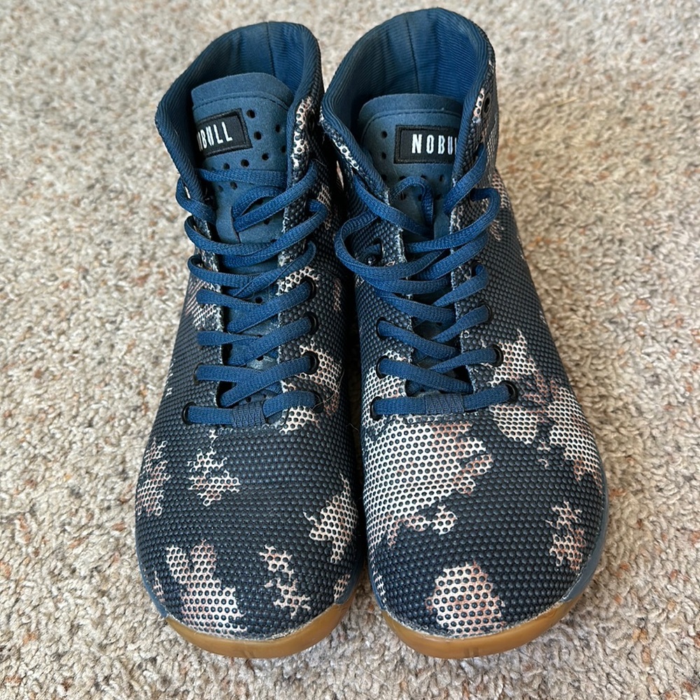 Floral high top Nobull shoes W9